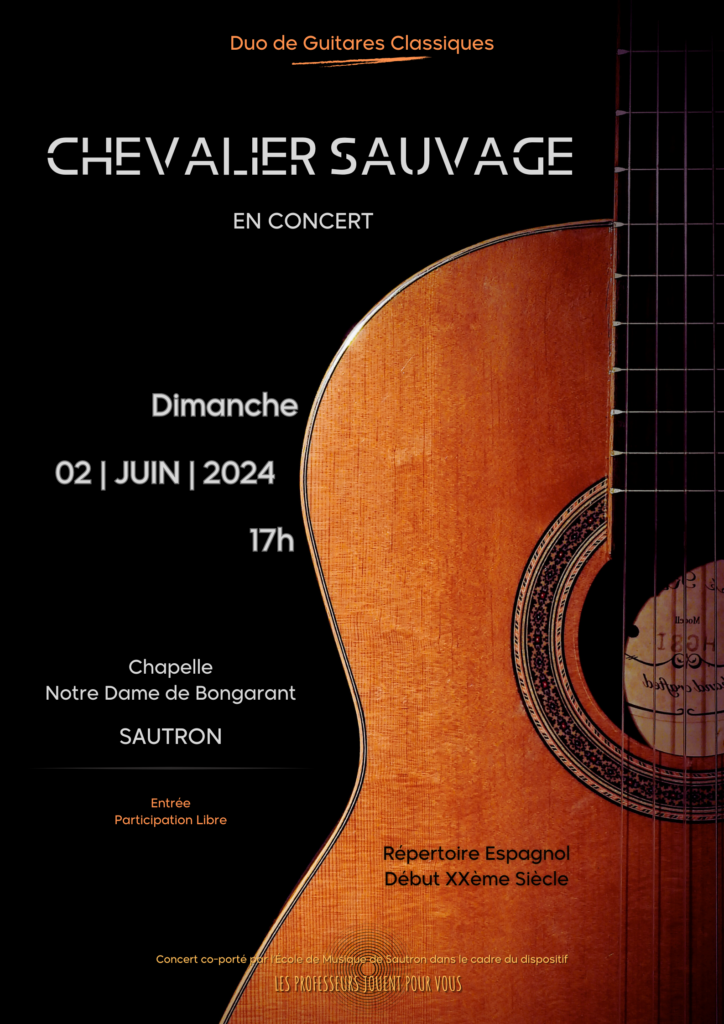 Concert Duo CHEVALIER SAUVAGE, le 02/06/2024 à la Chapelle Notre-Dame de Bongarant, à Sautron